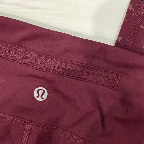 Lululemon Women's Speckle Shine Speed Wunder Mid-Rise Tight 28 Size 6 - Picture 10 of 10